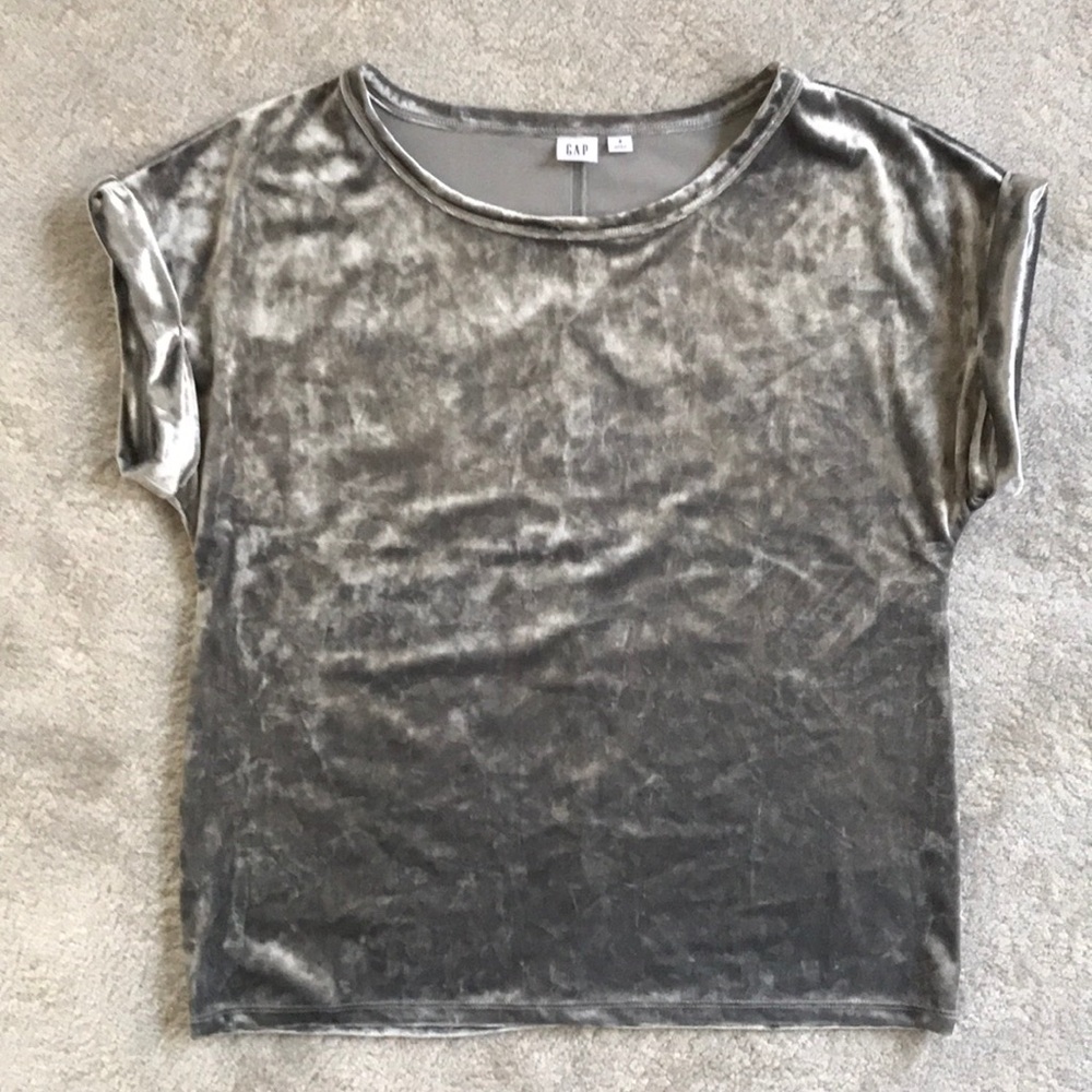 Velvet Short Sleeved Tee